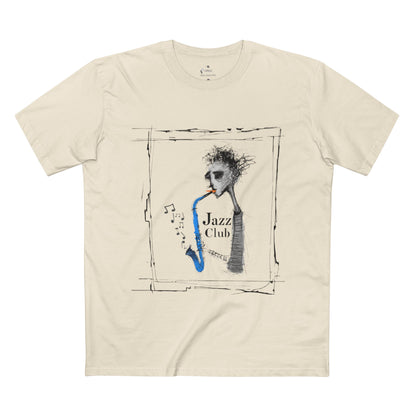 ✅ AU/NZ As Colour 5001,Jazz Club Adult Tee, Music Lover's Shirt, Creative Art Tee, Gift for Jazz Fans, Unique Music Apparel