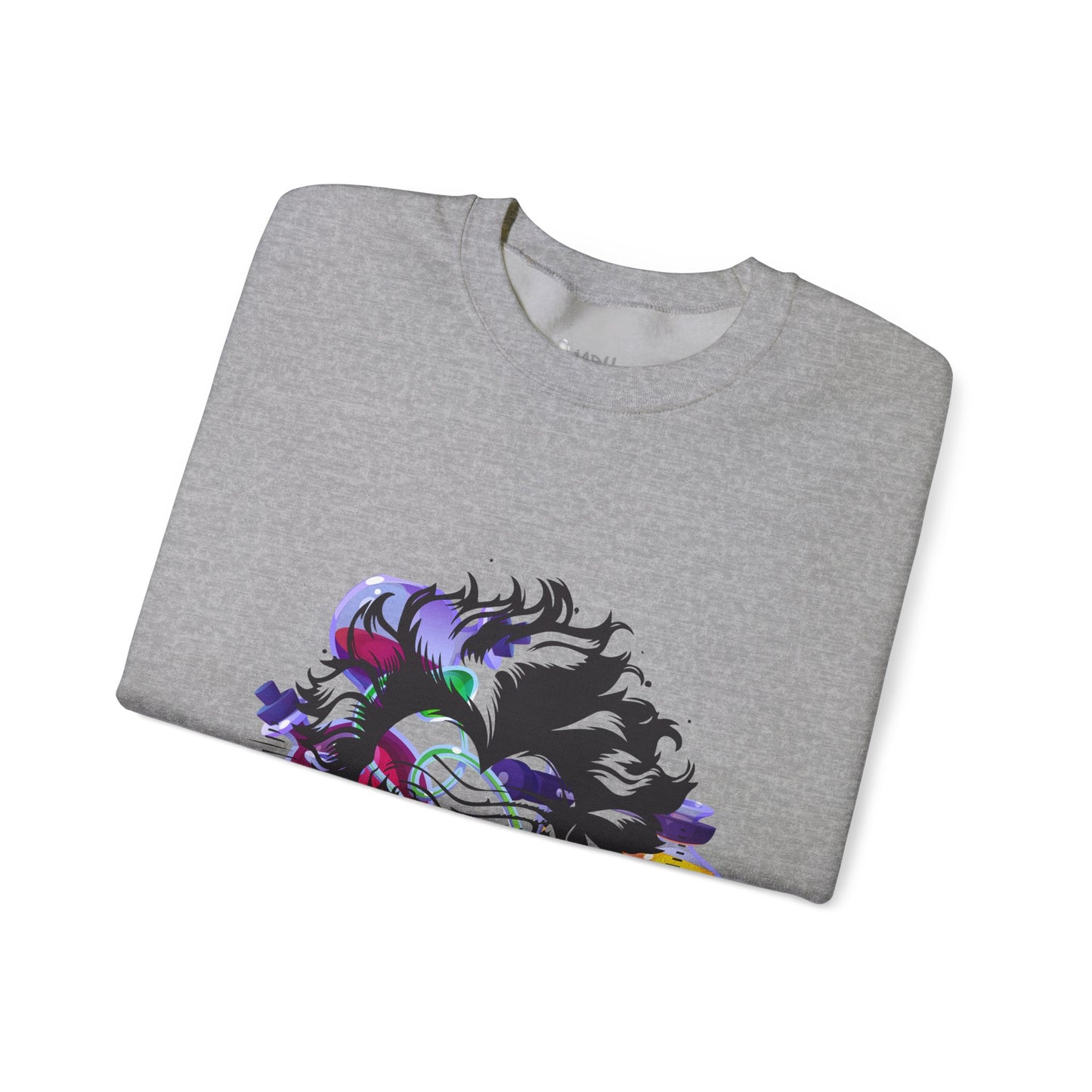 ✅ AU/NZ Mad Scientist Crewneck Sweatshirt – Unisex Heavy Blend™ with Colorful Lab Design MAD