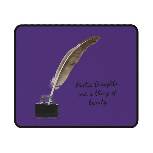 ✔️ AU/NZ Non-Slip Gaming Mouse Pad Poetic Thoughts