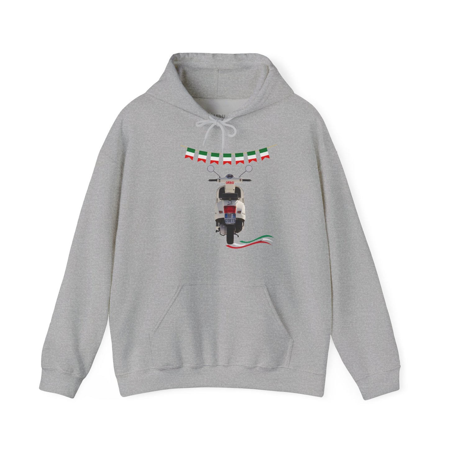 ✅ AU/NZ Italian Love Hoodie - Unisex Heavy Blend™ Sweatshirt with Scooter Design VESPA