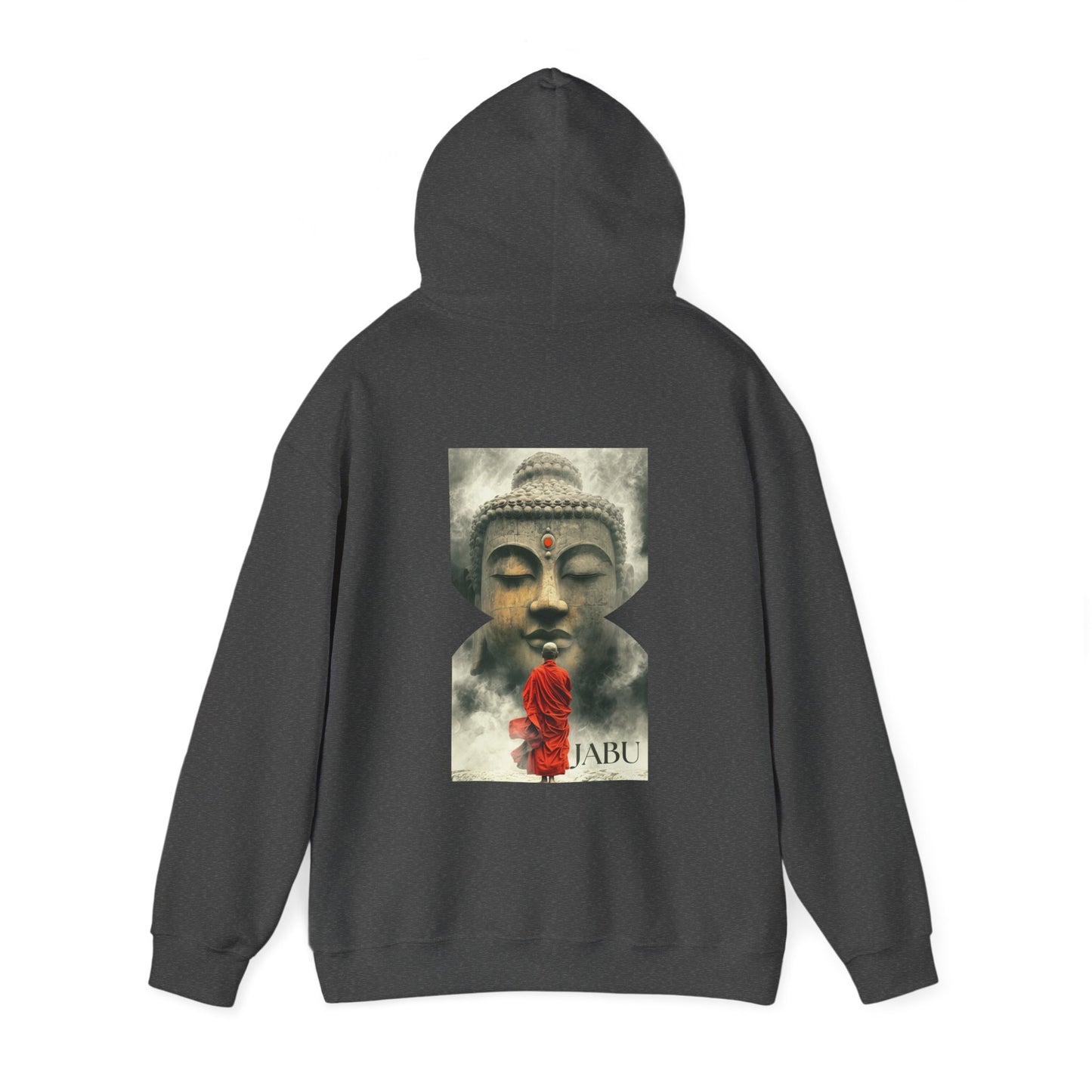 ✅ Serene Buddha Hoodie - Unisex Heavy Blend™ Sweatshirt, Spiritual and Comfortable SAGE
