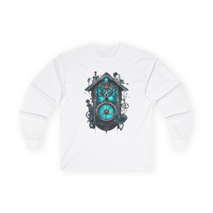 ✅ AU/NZ- STEAMPUNK , Cuckoo Clock, Unisex Ultra Cotton Long Sleeve Tee, SteamPunk Lovers