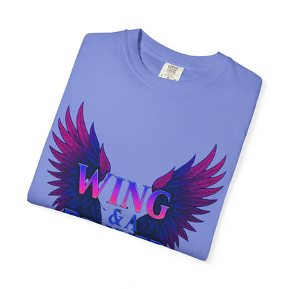 Wing and a Prayer Tee
Built for those who keep pushing, even when the odds aren’t in their favor. The bold neon wings carry that message of hope and drive — a look that’s all attitude, no limits.

JABU© • JustAboutBeingU®