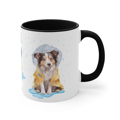 ✅ AU/NZ Colorful Dog-Themed Accent Mugs, Wet Dog Mug, Pet Owner Gift, Rainy Day Coffee Cup, Dog Lover's Mug, Cute Pet Accessories