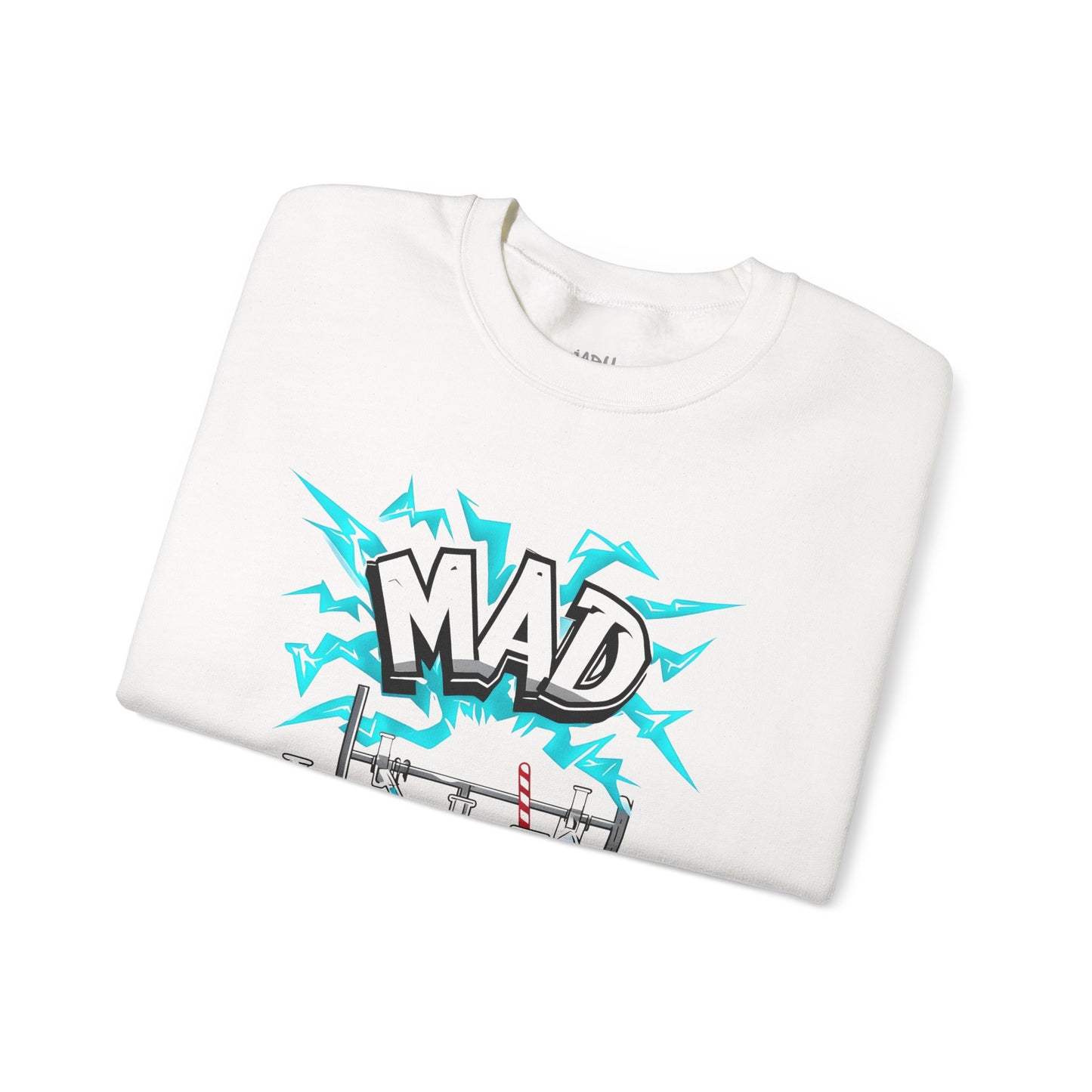 ✅ AU/NZ Unisex Heavy Blend™ Crewneck Sweatshirt MAD New Zealand/Toxic