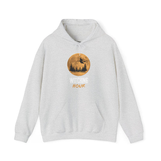✅ AU/NZ Witching Hour & Howl Graphic Hoodie - Perfect for Halloween and Cozy Nights HOWL