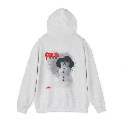 ✅ AU/NZ Frosty Fun Unisex Hooded Sweatshirt - Perfect for Winter Celebrations-Frosty with ATTITUDE!