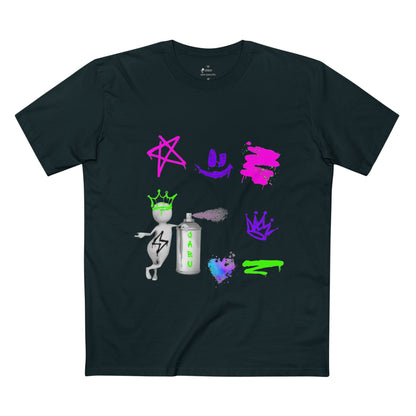 ✅ AU/NZ  SWAG, Urban Graffiti Tee - Streetwear Vibes for Creative Souls, Stylish Graphic T-Shirt, Casual Fashion, Unique Gift for Artists, Summer Wear