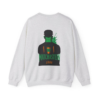 ✅ AU/NZ MATCHA-Inspired Unisex Sweatshirt with MATCHASTEIN Design,  Unique Gift for Monster Lovers, Spooky Season for MATCHA Lovers