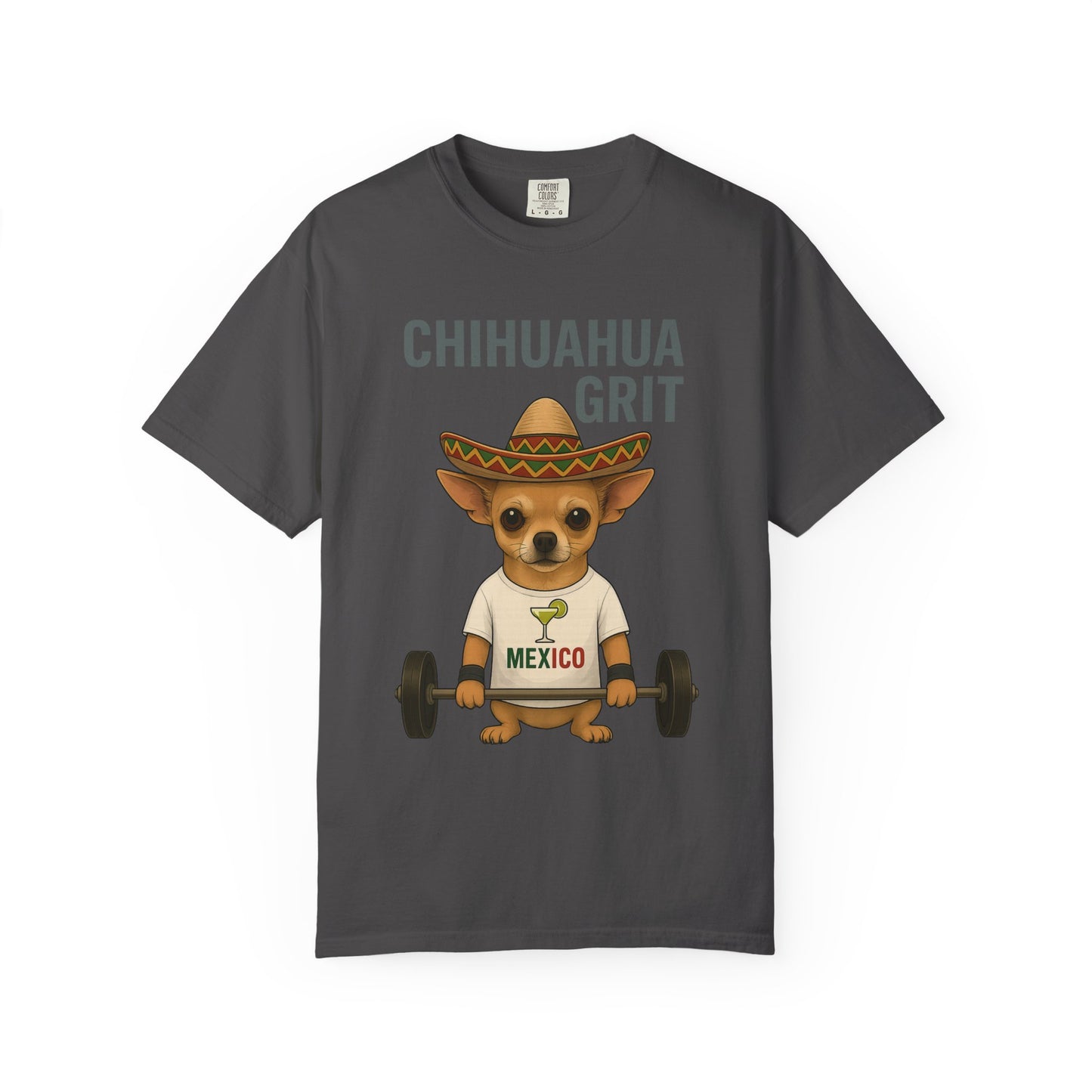 JABU GRIND - CHIHUAHUA: A Fun, Dog-Loving Gym Tee for NZ & AU Humans JABU© • JustAboutBeingU®