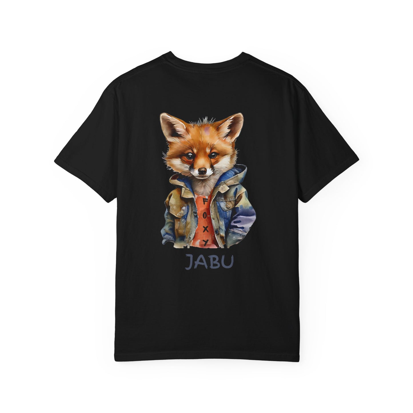 ✅  AU/NZ Clever Fox Unisex Garment-Dyed T-Shirt - Fun Animal Graphic Tee for Creative Souls