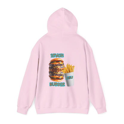 ✅ AU/NZ Smash Burger Hoodie, Fun Foodie Sweatshirt, Unisex Casual Wear, Gift for Chefs, Food Lovers, Trendy Streetwear, SMASH IT!