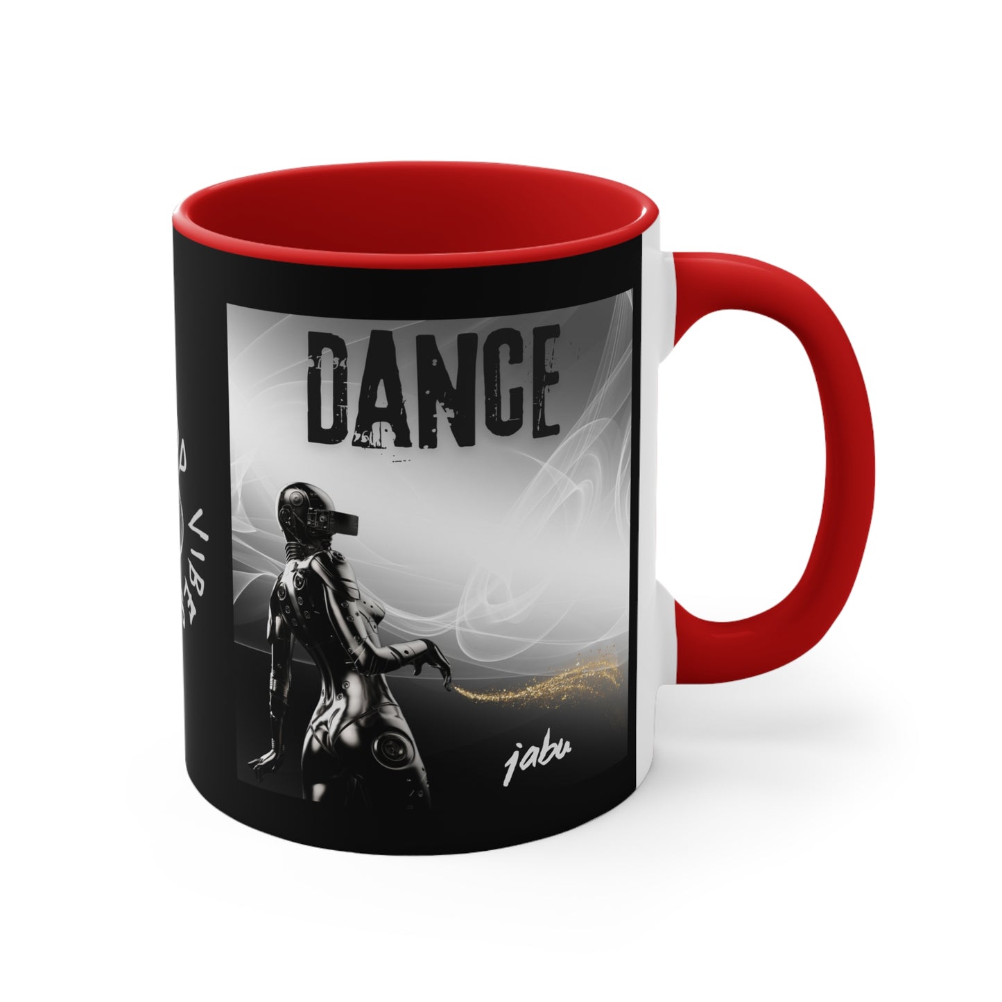 ✅  AU/NZ Colorful Accent Mugs, 11oz Cyborg GOLD