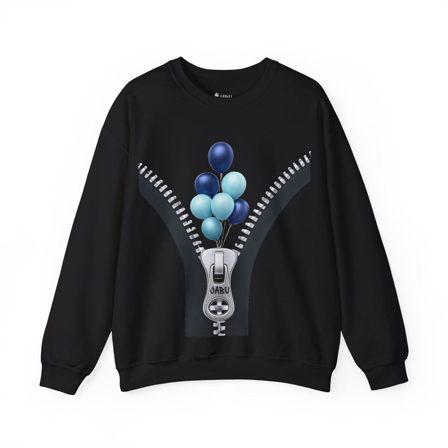 ✅ Graphic Crewneck Sweatshirt with Balloon Design - Perfect Gift for Celebrations