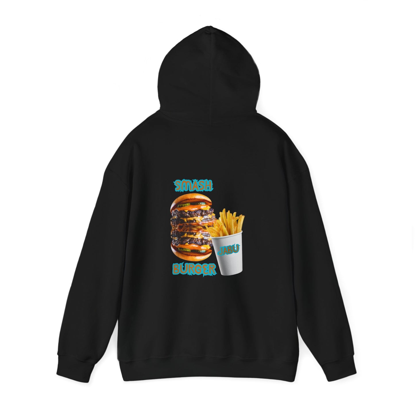 ✅ AU/NZ Smash Burger Unisex Hoodie with Fun Food Graphics