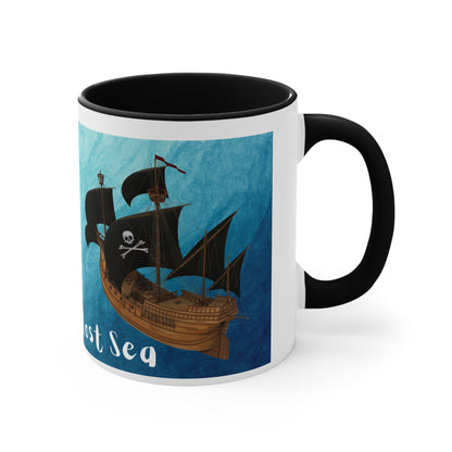 ✅  AU/NZ Colorful Accent Mugs, 11oz LOST SEA