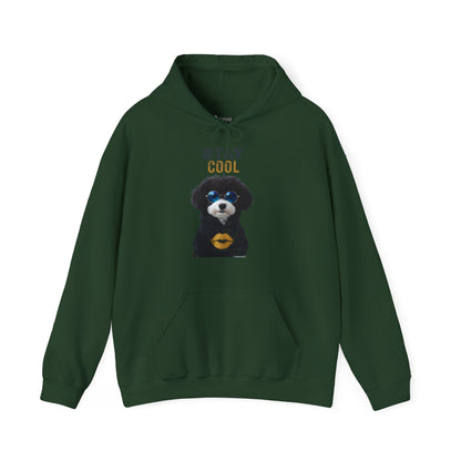 ✅ AU/NZ Stay Cool Dog Hoodie, Unisex Heavy Blend Sweatshirt, Pet Lover Gift, Cool Canine Apparel, Cozy Dog Hoodie, Dog Lover Sweatshirt, Jabu’s Brand Ambassador!
