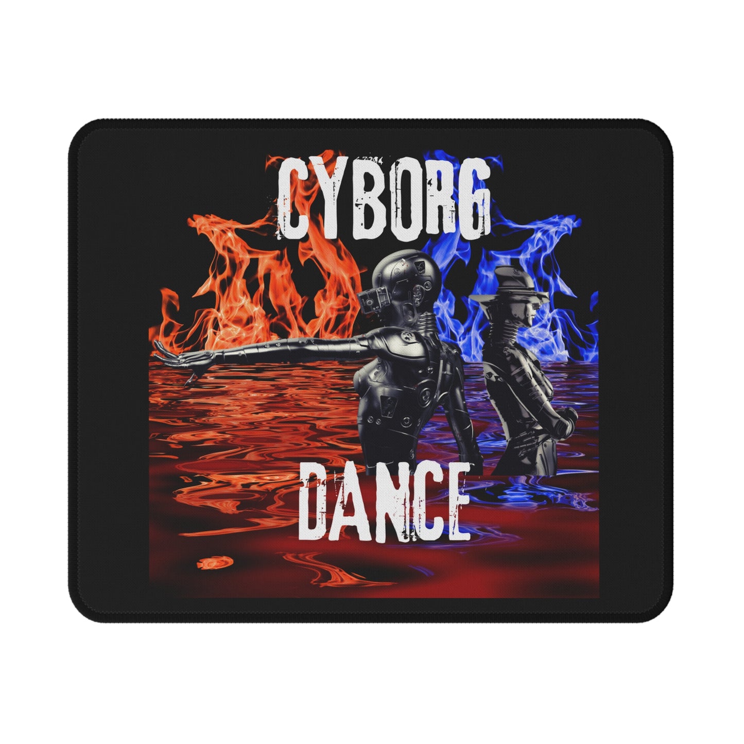 ✔️ AU/NZ Non-Slip Gaming Mouse Pad Cyborg Orange
