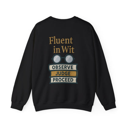 Fluent in Wit Sweatshirt