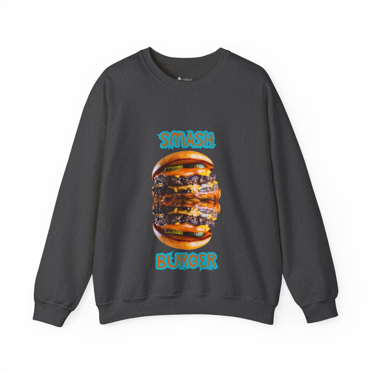 ✅ AU/NZ Smash Burger & Fries Unisex Heavy Blend™ Crewneck Sweatshirt