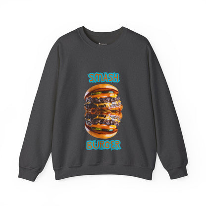✅ AU/NZ Smash Burger & Fries Unisex Heavy Blend™ Crewneck Sweatshirt
