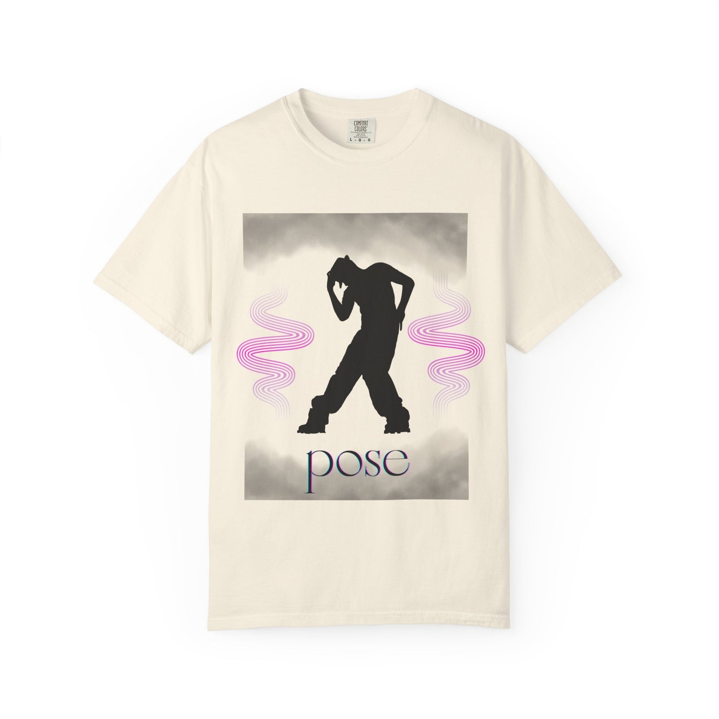 ✅ AU/NZ, Comfort Colours 1717, Unisex Garment-Dyed T-shirt - 'Pose Love' Dance Graphic Tee DANCE!