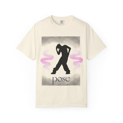 ✅ AU/NZ, Comfort Colours 1717, Unisex Garment-Dyed T-shirt - 'Pose Love' Dance Graphic Tee DANCE!