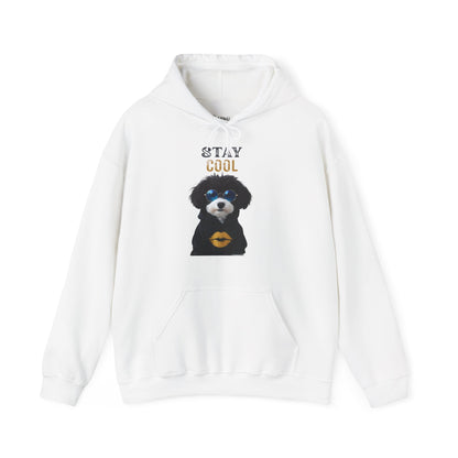 ✅ AU/NZ Stay Cool Dog Hoodie, Unisex Heavy Blend Sweatshirt, Pet Lover Gift, Cool Canine Apparel, Cozy Dog Hoodie, Dog Lover Sweatshirt, Jabu’s Brand Ambassador!