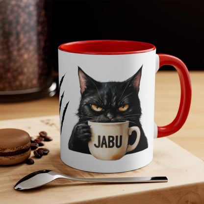 ✅ AU/NZ Colorful Accent Mugs, 11oz , Cats, Not Today