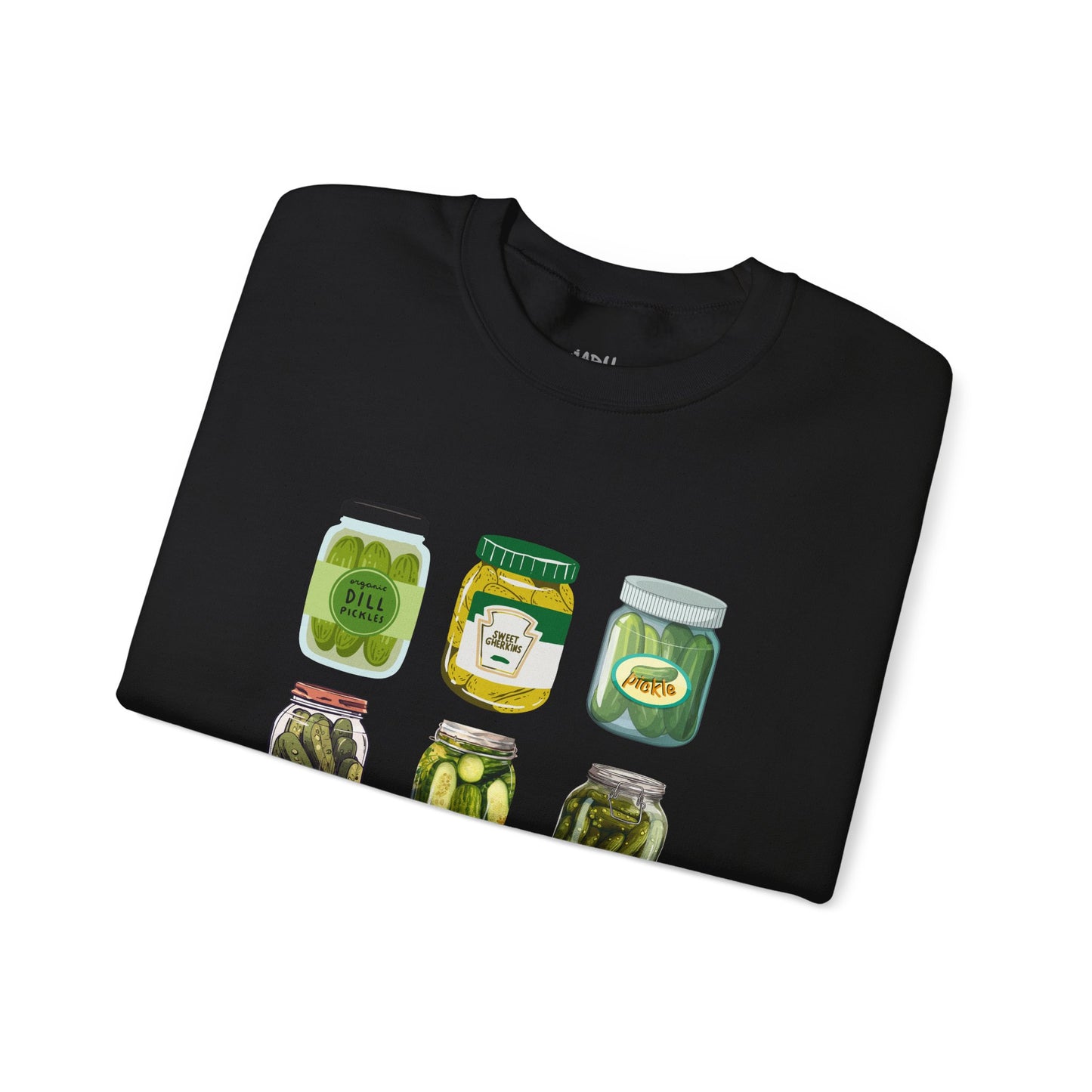 ✅ AU/NZ Pickle Lover's Crewneck Sweatshirt - Farmer's Market Theme