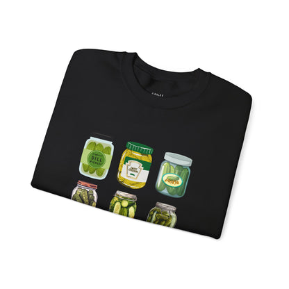 ✅ AU/NZ Pickle Lover's Crewneck Sweatshirt - Farmer's Market Theme