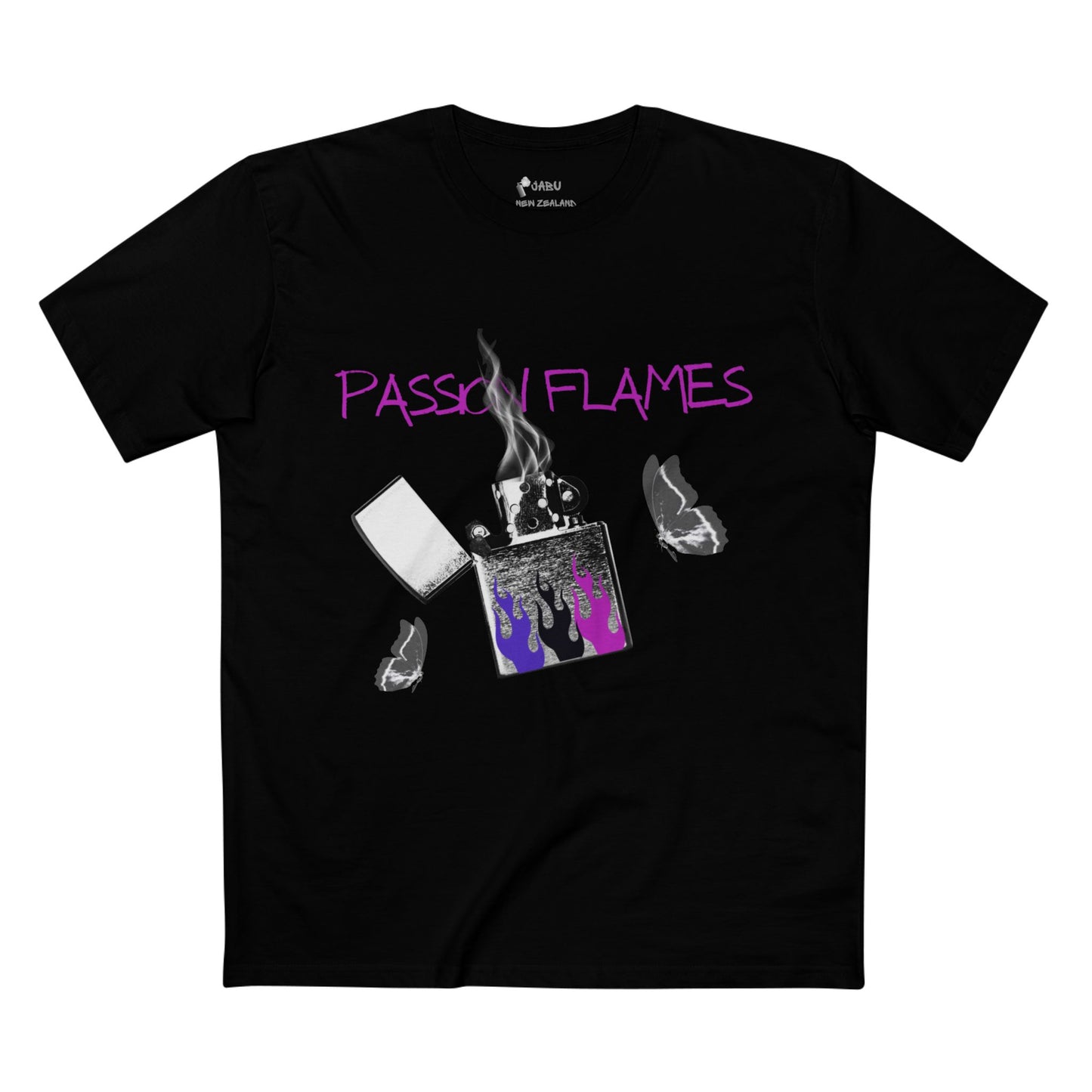 ✅ AU/NZPassion Flames Adult Tee | Graphic T-Shirt for Trendy Outfits | Unisex Casual Wear | Unique Gift for Music Lovers | Ideal for Festivals