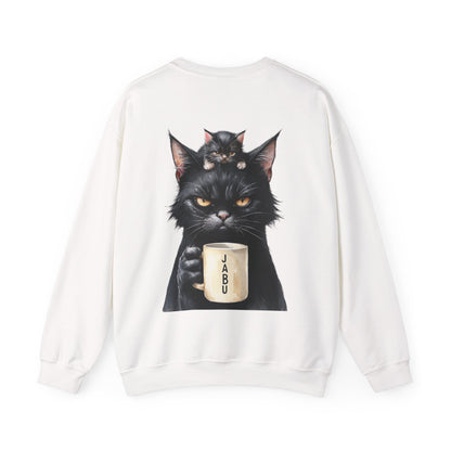 ✅  AU/NZ Funny Cat Crewneck Sweatshirt - Holidays at Home Design