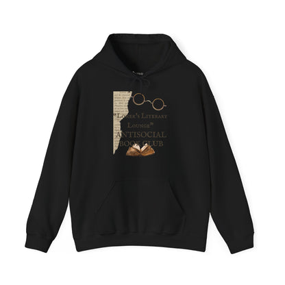 ✅ AU/NZ Book Club Hoodie -  Literature Lover Antisocial Club