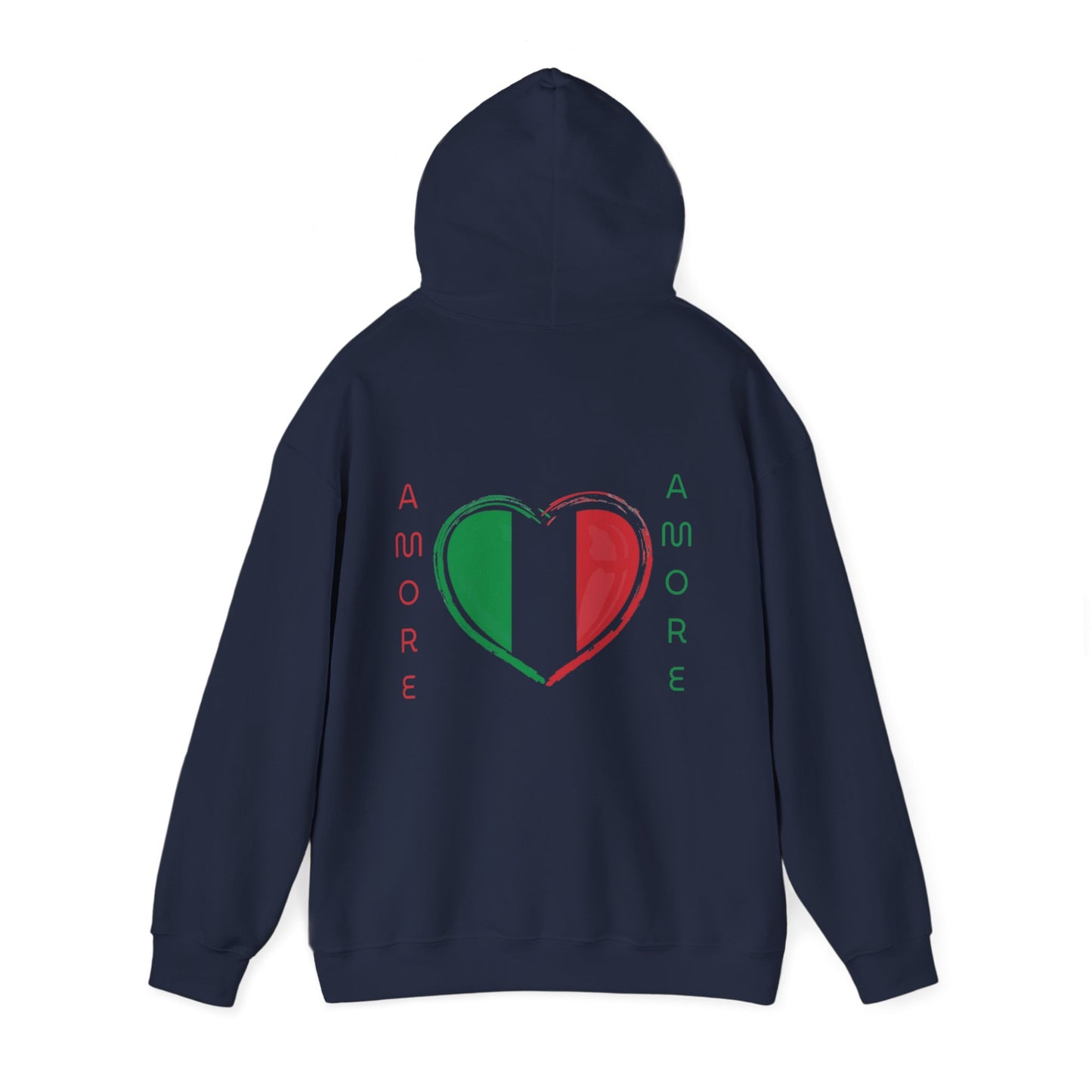 ✅ AU/NZ Italian Love Hoodie | Unisex Heavy Blend Sweatshirt | Perfect for Gifting, Italian Heritage Celebrations, Casual Wear, Travel, Festivals, VESPA!