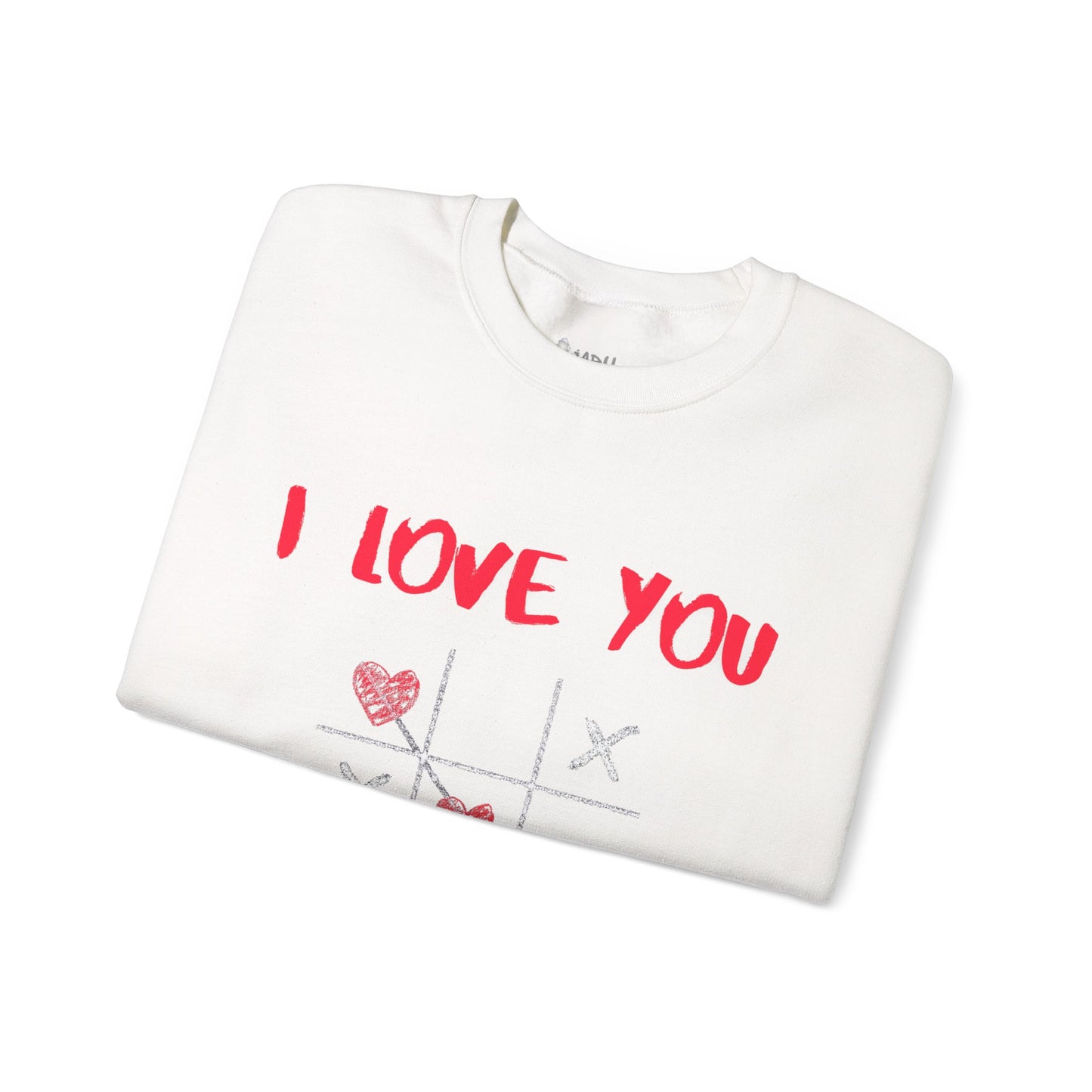 ✅ AU/NZ Cute Love Sweatshirt - I Love You Obviously & Hearts Win