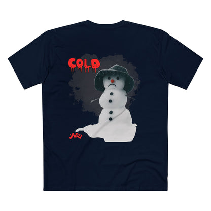 ✅ AU/NZ Frosty Adult Tee, Winter T-Shirt, Holiday Apparel, Funny Christmas Gift, Snowman Tee, Seasonal Fashion