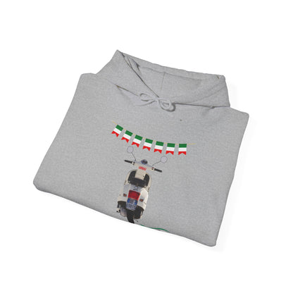 ✅ AU/NZ Italian Love Hoodie | Unisex Heavy Blend Sweatshirt | Perfect for Gifting, Italian Heritage Celebrations, Casual Wear, Travel, Festivals, VESPA!