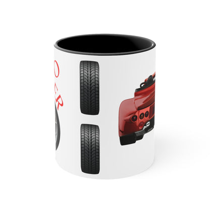 ✅ AU/NZ Turbo Power Racer Mug, Turbo Mug, Car Enthusiast Gift, Racing Gift, Automotive Merchandise, Unique Coffee Cup