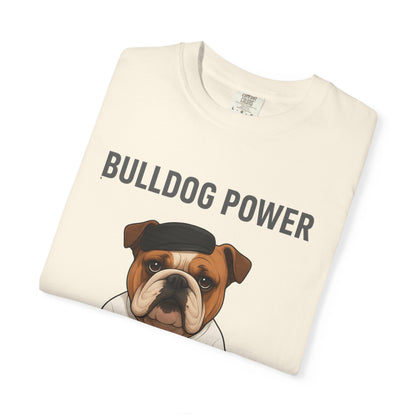 JABU GRIND - BULLDOG: A Fun, Dog-Loving Gym Tee for NZ & AU Humans JABU© • JustAboutBeingU®