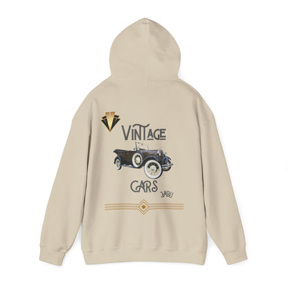 ✅ AU/NZ Vintage Cars Hooded Sweatshirt - Retro Auto Lovers Gift, Classic Car Apparel, Nostalgic Sweatshirt, Automotive Fashion, Car Enthusiasts!