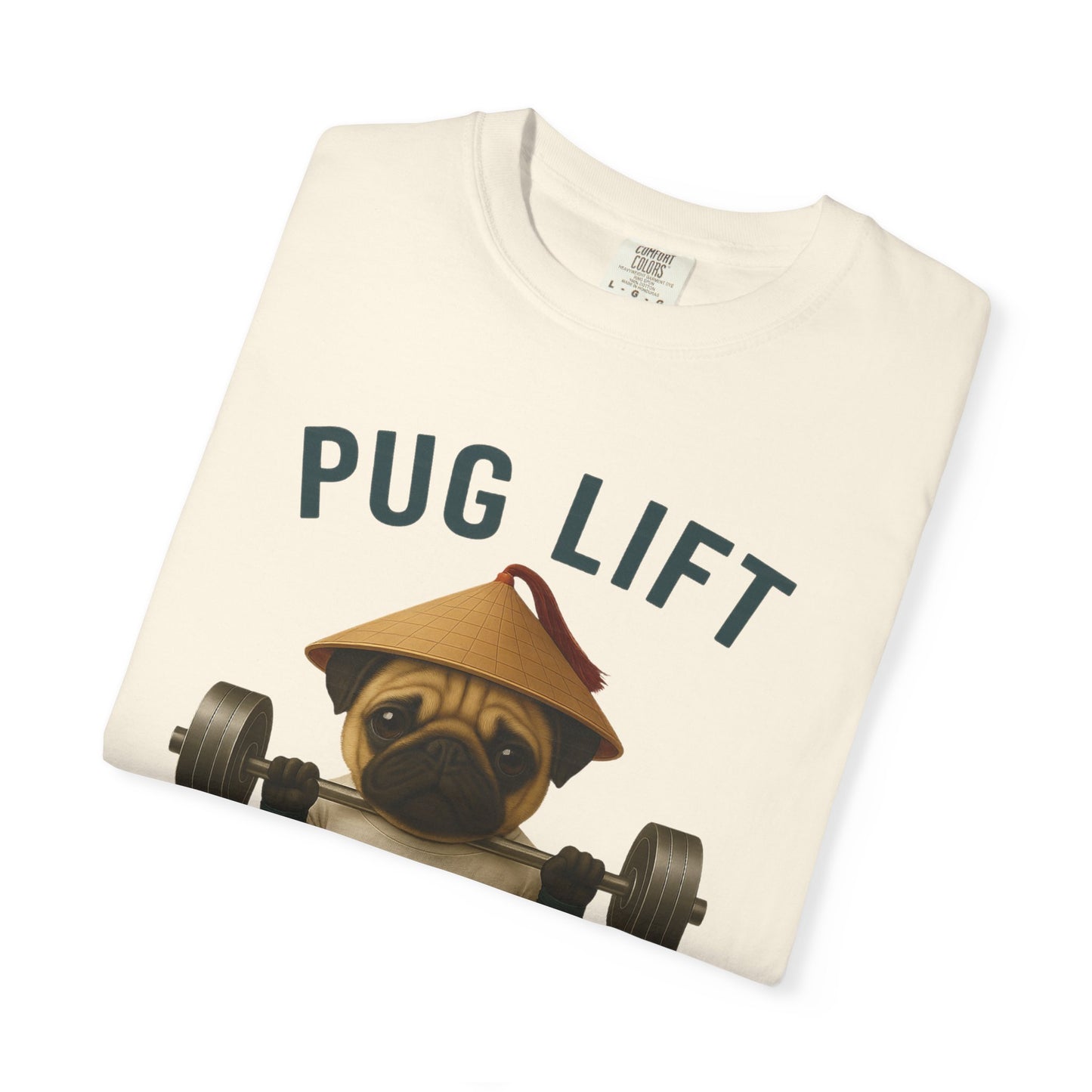 JABU GRIND - PUG: A Fun, Dog-Loving Gym Tee for NZ & AU Humans JABU© • JustAboutBeingU