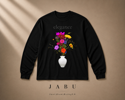 Midnight Bloom Long Sleeve Tee