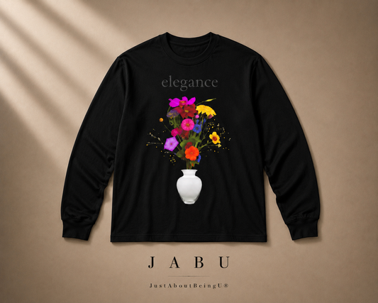 Midnight Bloom Long Sleeve Tee