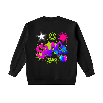 Neon Swag Graphic Heavyweight Crewneck Sweatshirt