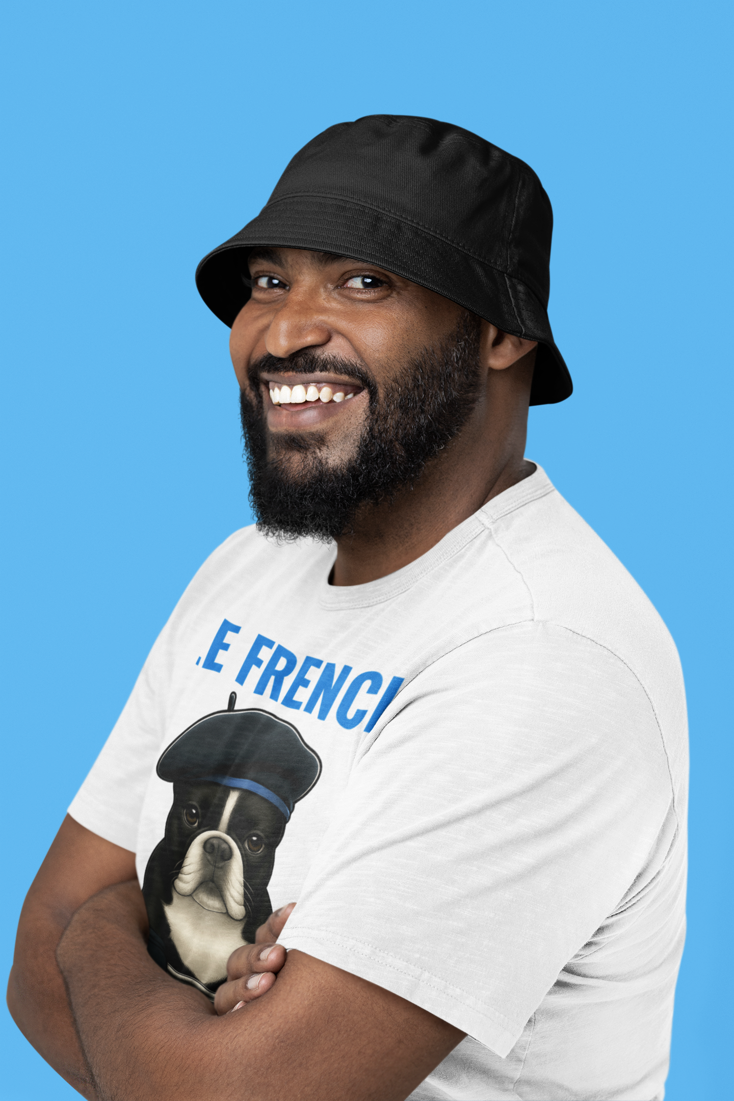 JABU GRIND – LE FRENCH: A Fun, Dog-Loving Gym Tee for NZ & AU Humans JABU© • JustAboutBeingU®