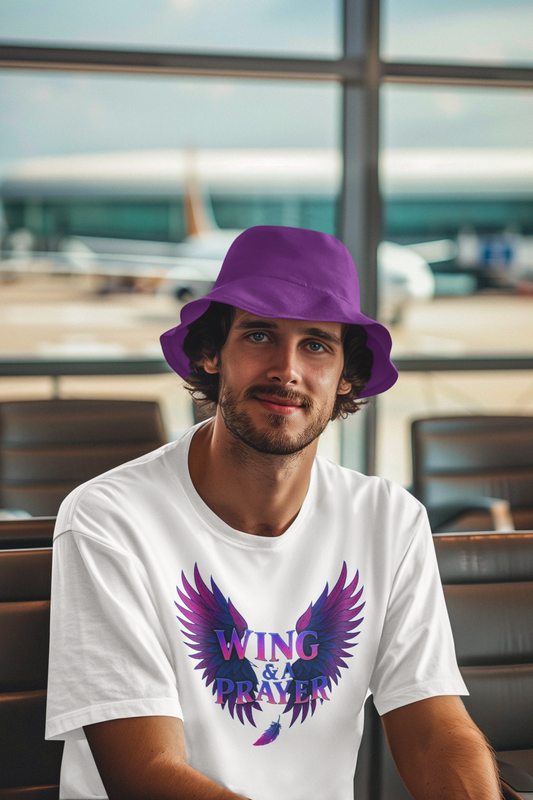 Wing and a Prayer Tee
Built for those who keep pushing, even when the odds aren’t in their favor. The bold neon wings carry that message of hope and drive — a look that’s all attitude, no limits.

JABU© • JustAboutBeingU®