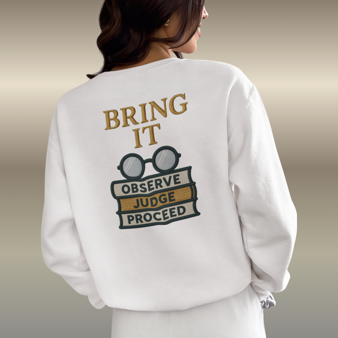 Bring It Graphic Sweatshirt
JABU© • JustAboutBeingU®