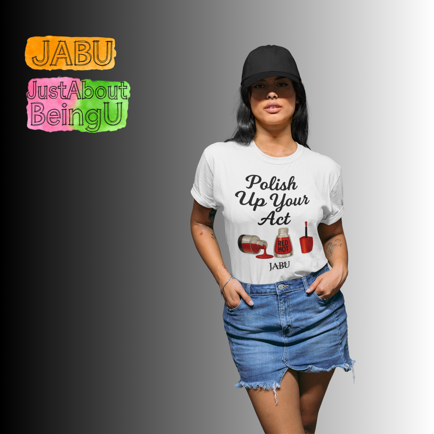 Red Hot Polish Up Your Act Tee!