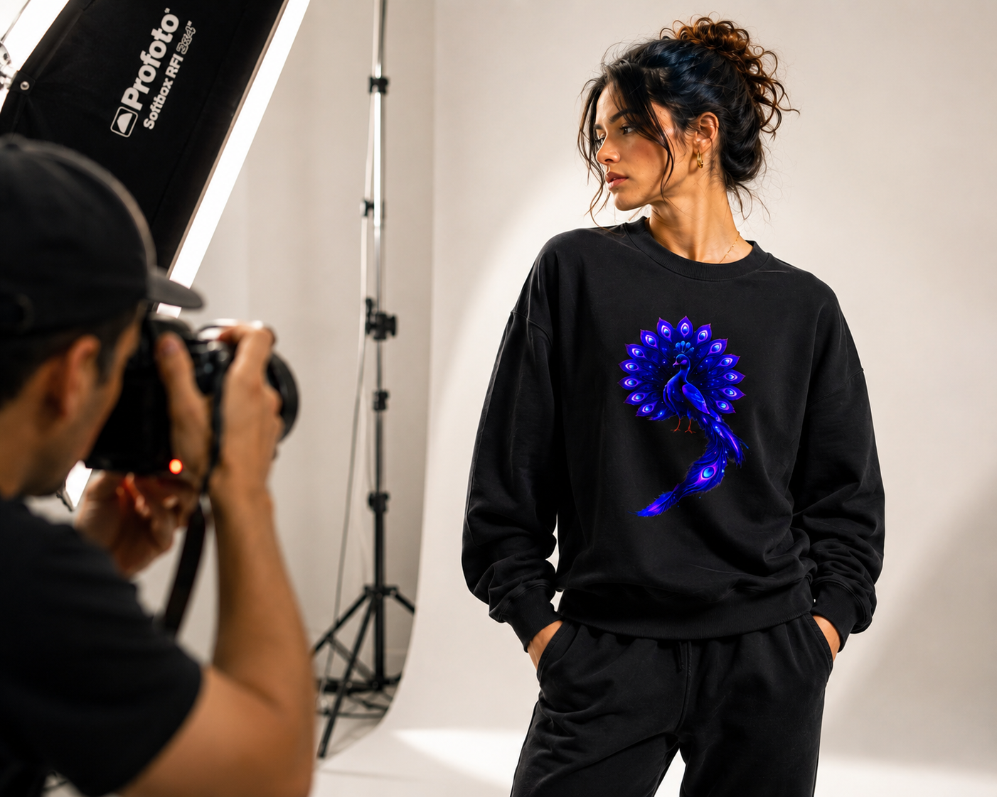 Neon Plume Sweatshirt